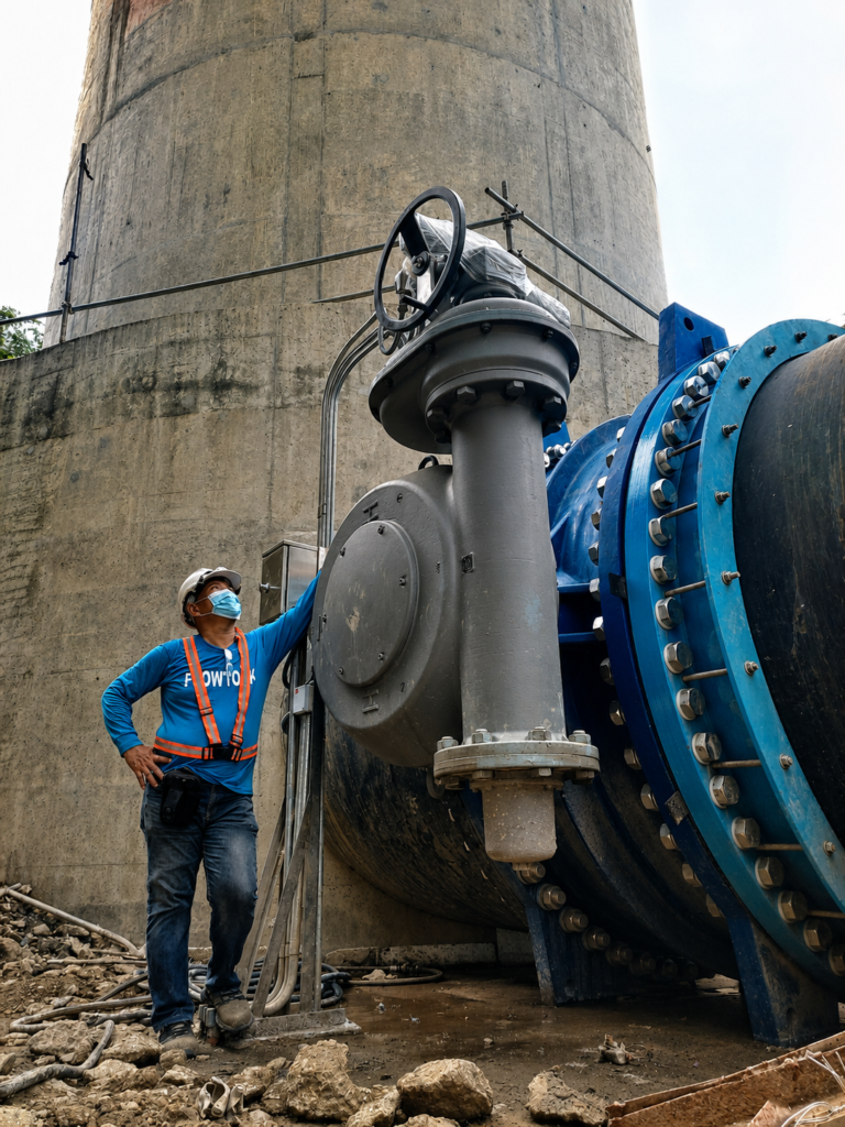 Supply, Installation, Testing, and Commissioning of Large-Diameter Valves and Flowmeters
