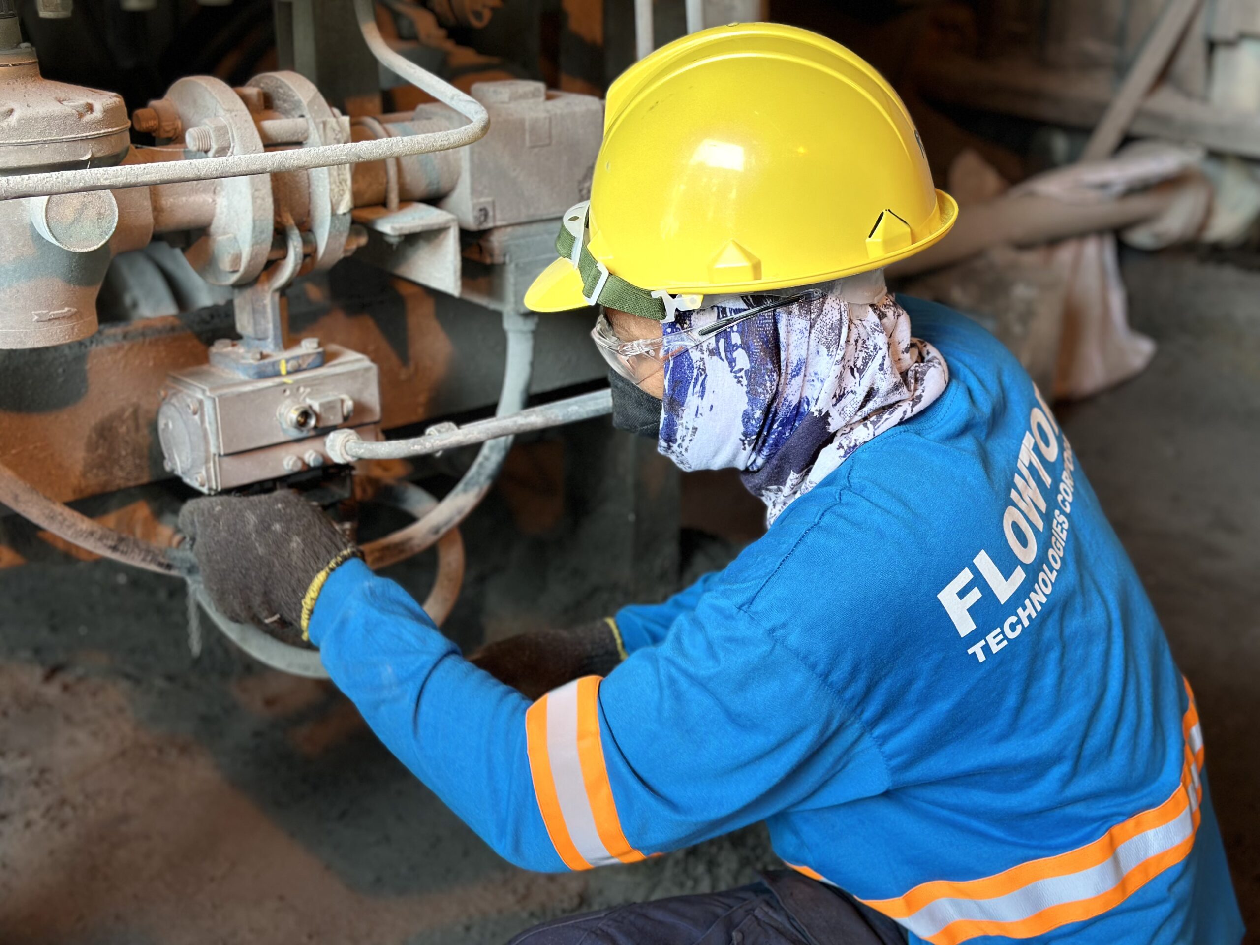 Instrumentation service - Flowtork on site