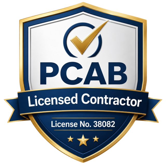 PCAB Licensed Contractor