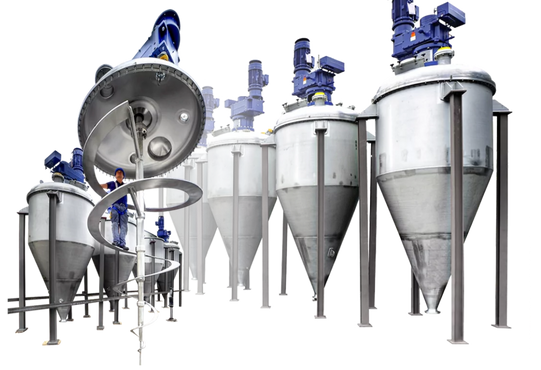 Vertical Pharma Vacuum Blender SOLIDMIX