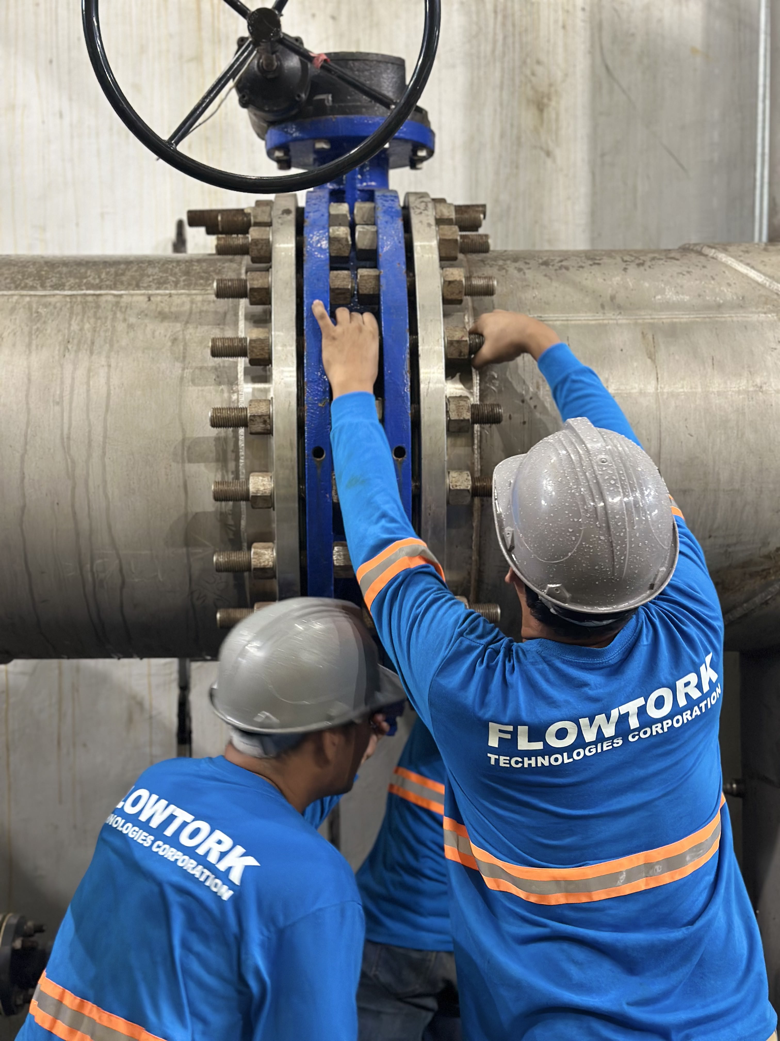 Flowtork mechanical service on site